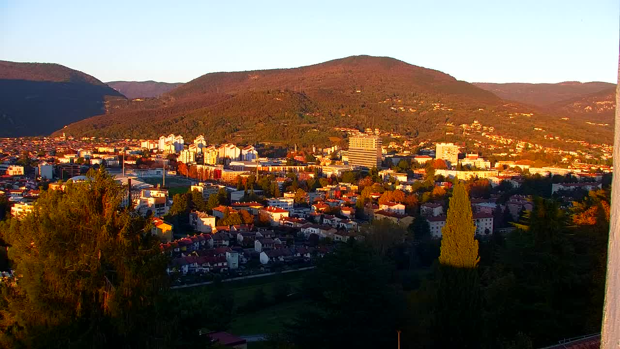 Nova Gorica et Gorizia : Vue Imprenable depuis le Monastère Franciscain de Kostanjevica