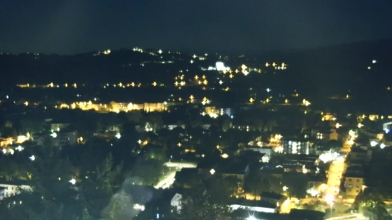 Nova Gorica i Gorica: Prekrasan Pogled iz Franjevačkog Samostana Kostanjevica