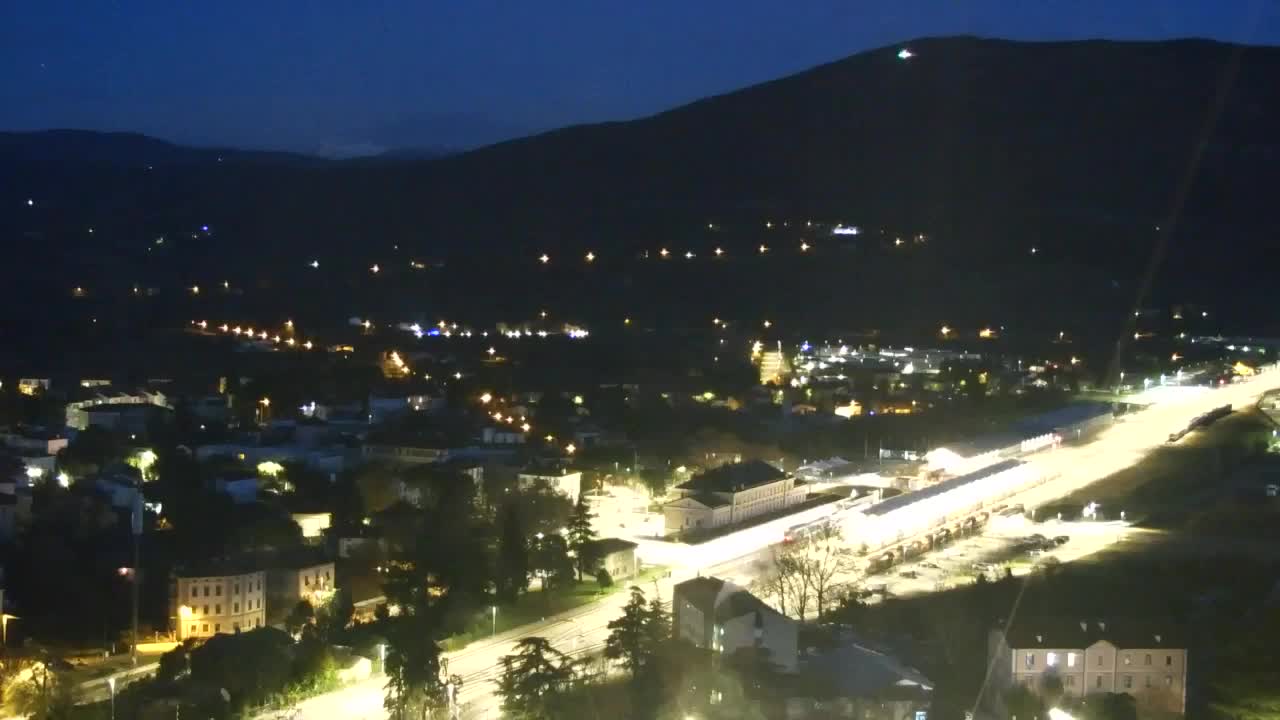 Nova Gorica in Gorica: Čudovit Razgled iz Frančiškanskega Samostana Kostanjevica