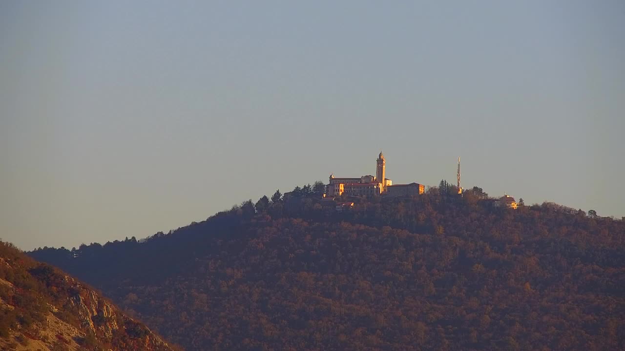 Nova Gorica i Gorica: Prekrasan Pogled iz Franjevačkog Samostana Kostanjevica