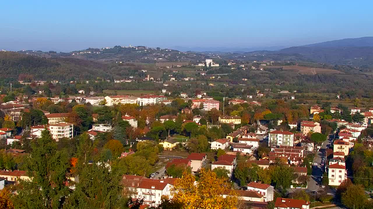 Nova Gorica et Gorizia : Vue Imprenable depuis le Monastère Franciscain de Kostanjevica
