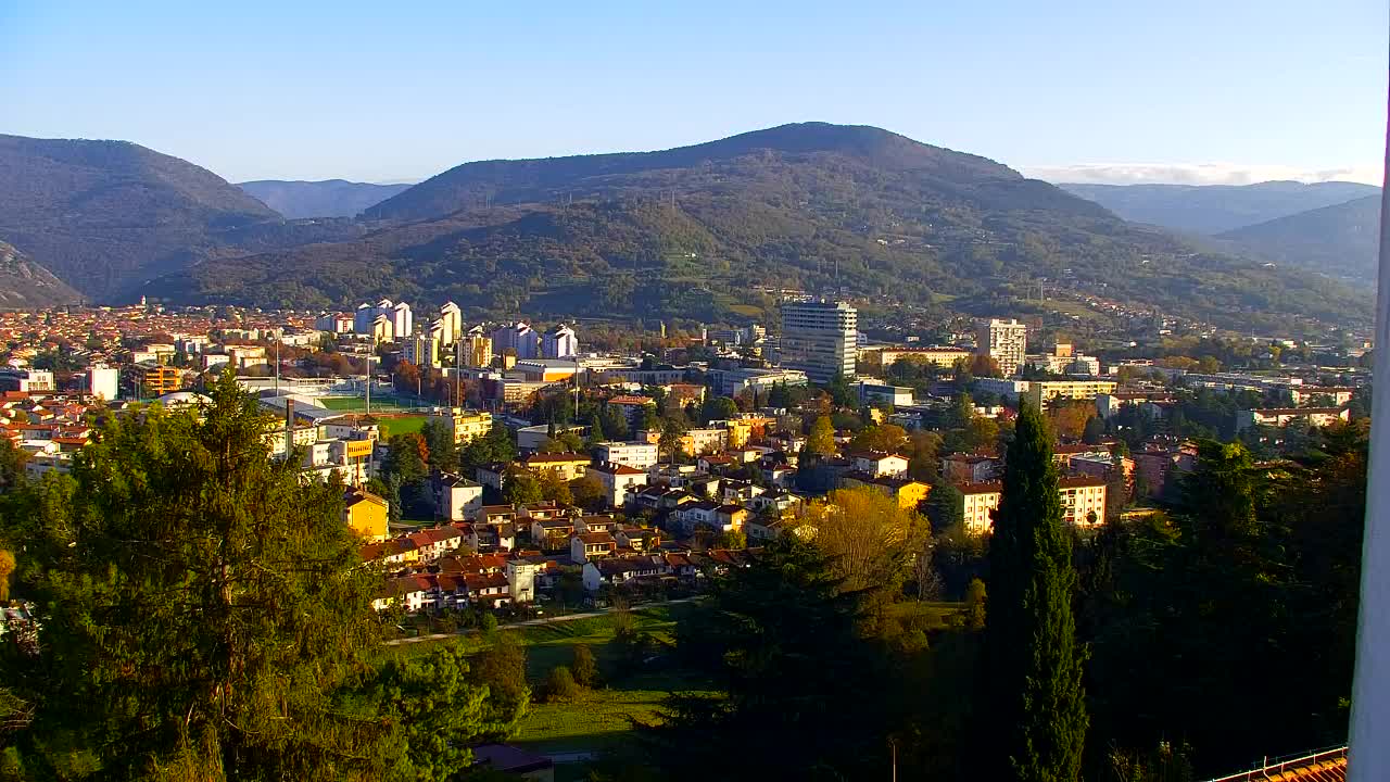 Nova Gorica et Gorizia : Vue Imprenable depuis le Monastère Franciscain de Kostanjevica