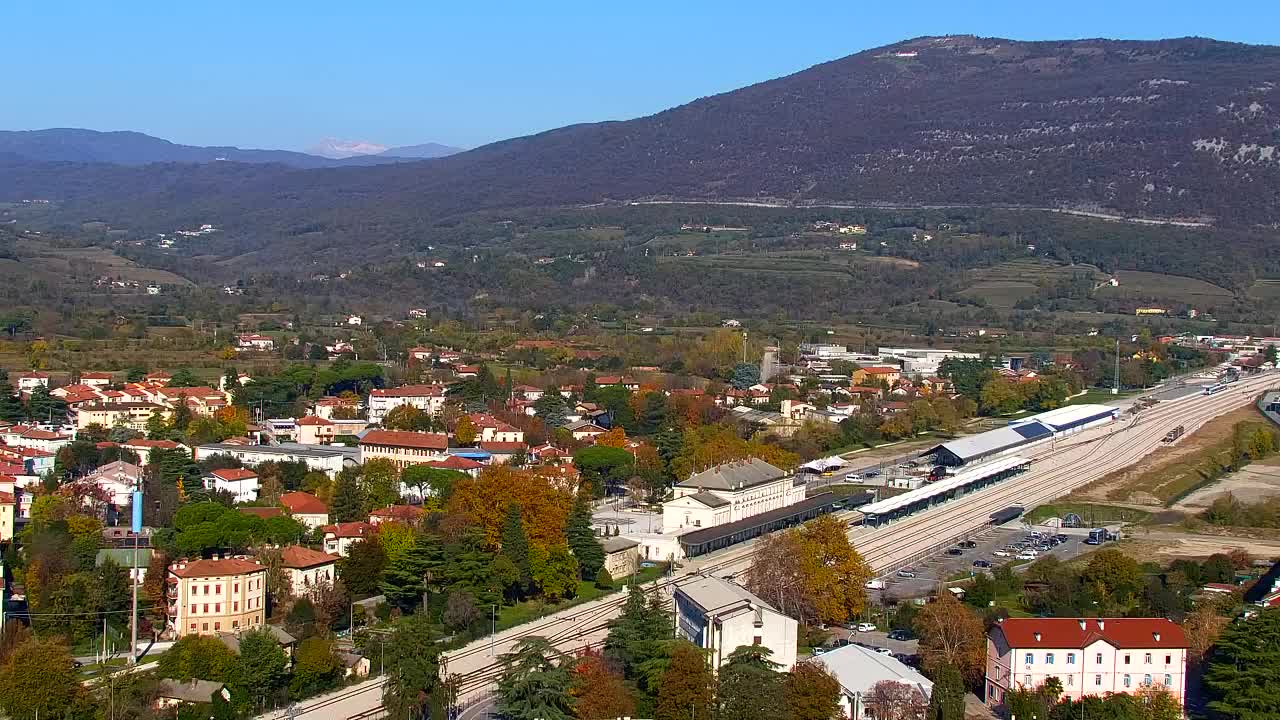 Nova Gorica in Gorica: Čudovit Razgled iz Frančiškanskega Samostana Kostanjevica