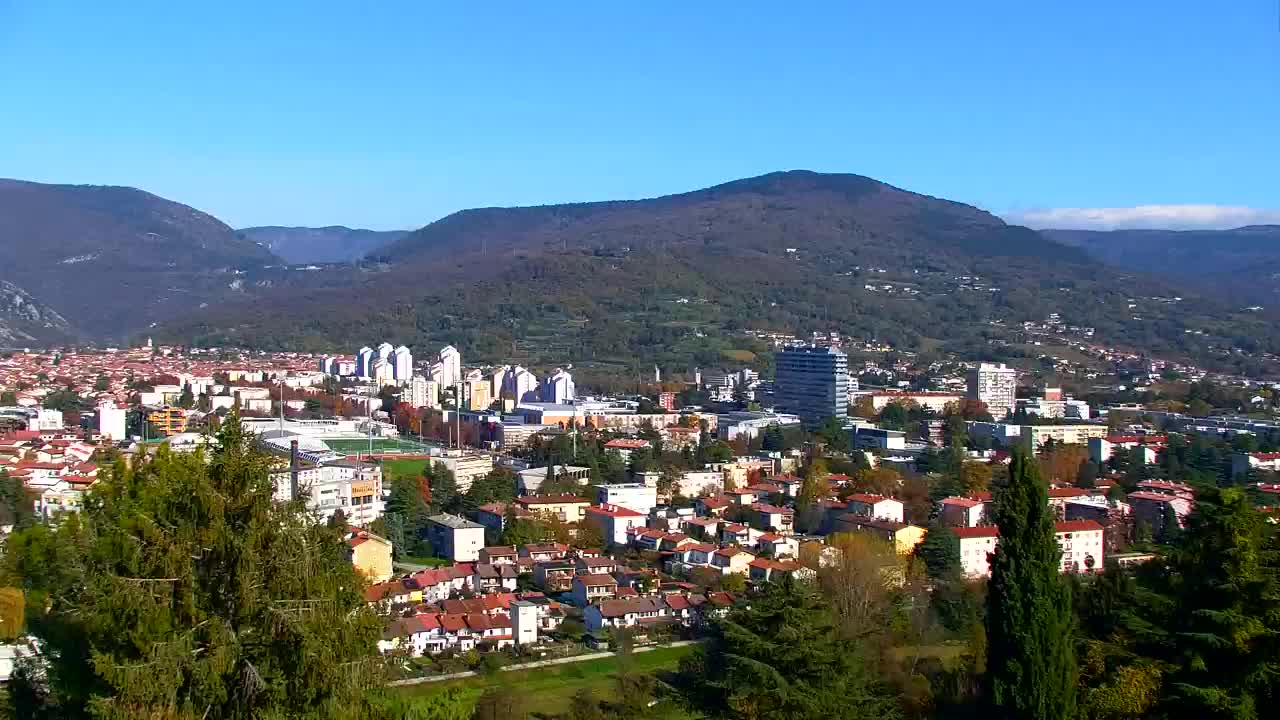 Nova Gorica i Gorica: Prekrasan Pogled iz Franjevačkog Samostana Kostanjevica
