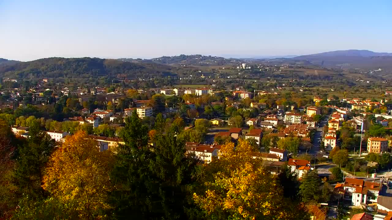 Nova Gorica et Gorizia : Vue Imprenable depuis le Monastère Franciscain de Kostanjevica