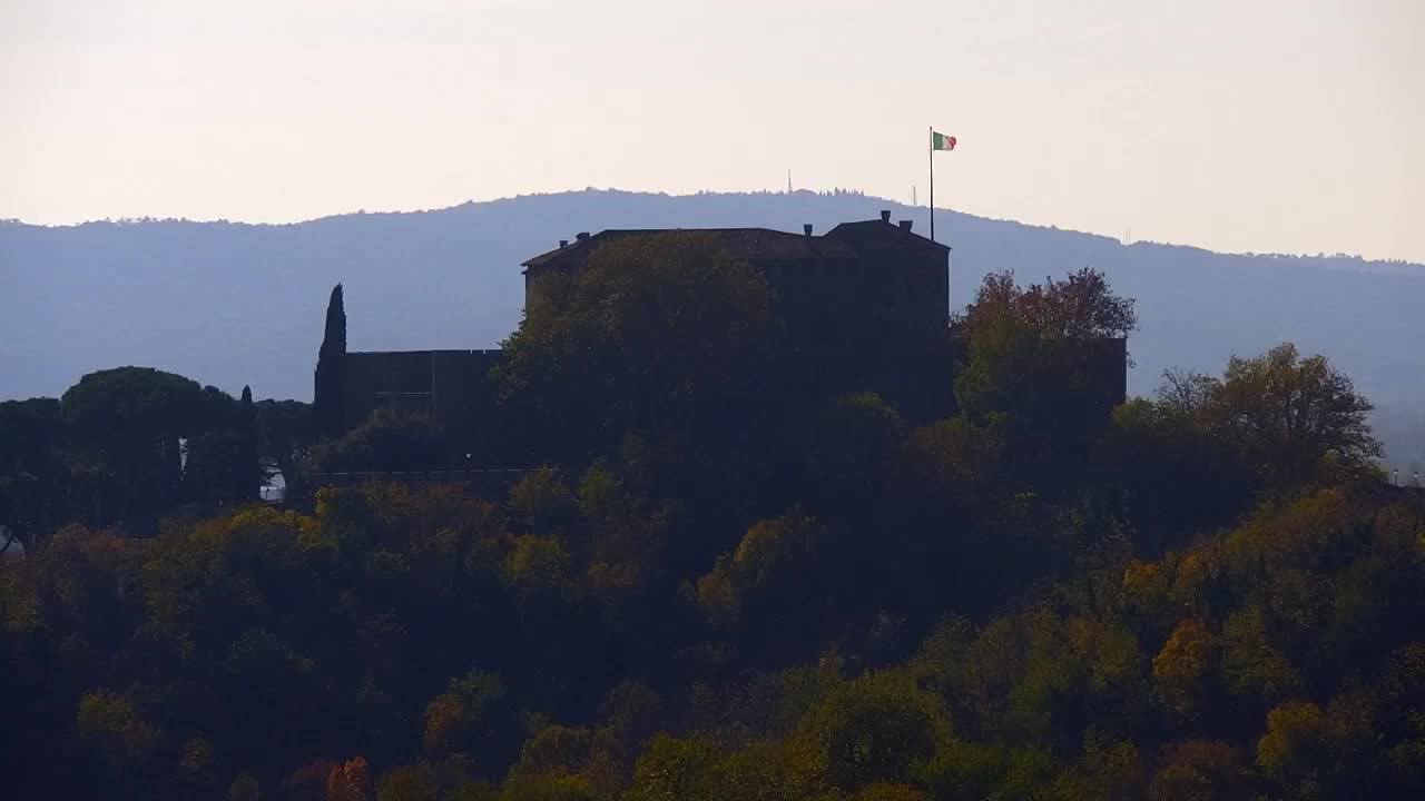 Nova Gorica in Gorica: Čudovit Razgled iz Frančiškanskega Samostana Kostanjevica