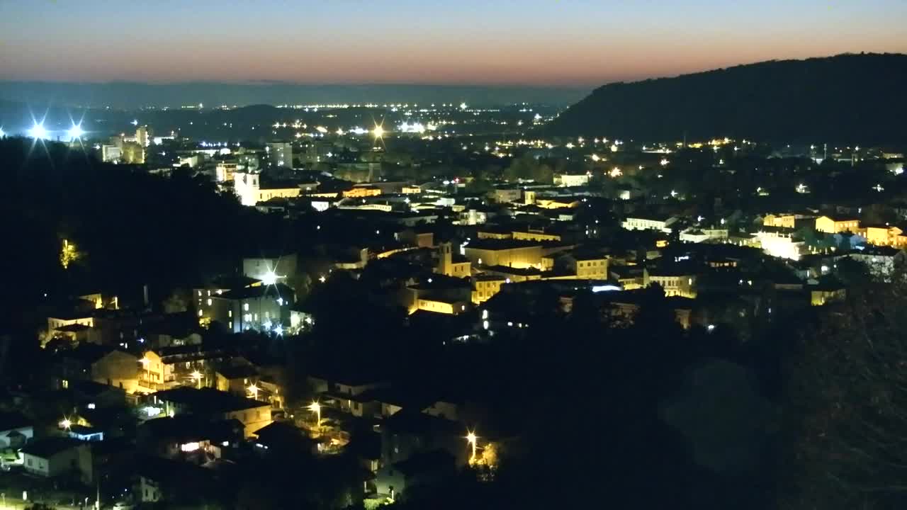 Nova Gorica in Gorica: Čudovit Razgled iz Frančiškanskega Samostana Kostanjevica