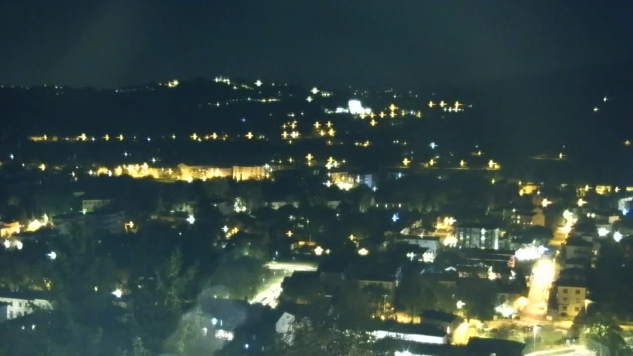 Nova Gorica i Gorica: Prekrasan Pogled iz Franjevačkog Samostana Kostanjevica