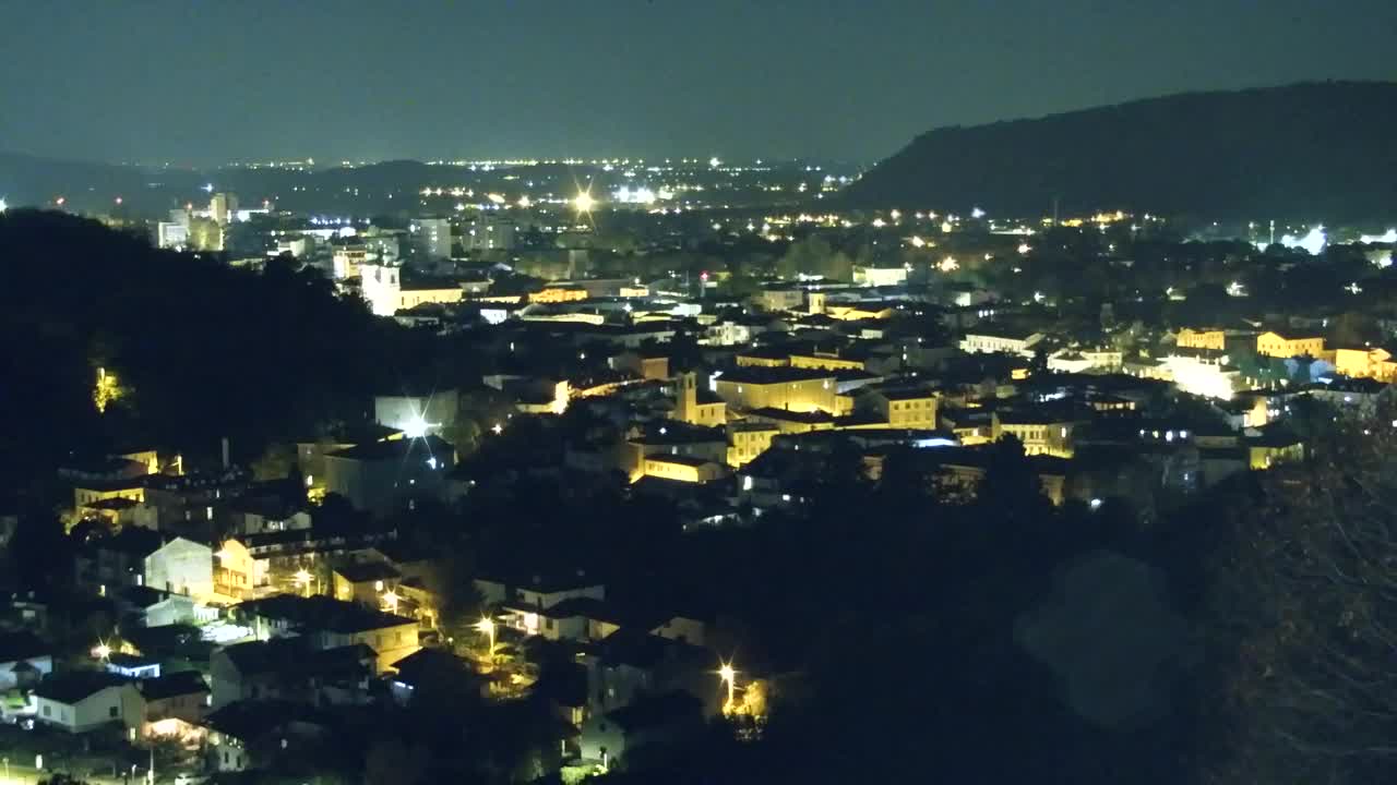 Nova Gorica in Gorica: Čudovit Razgled iz Frančiškanskega Samostana Kostanjevica