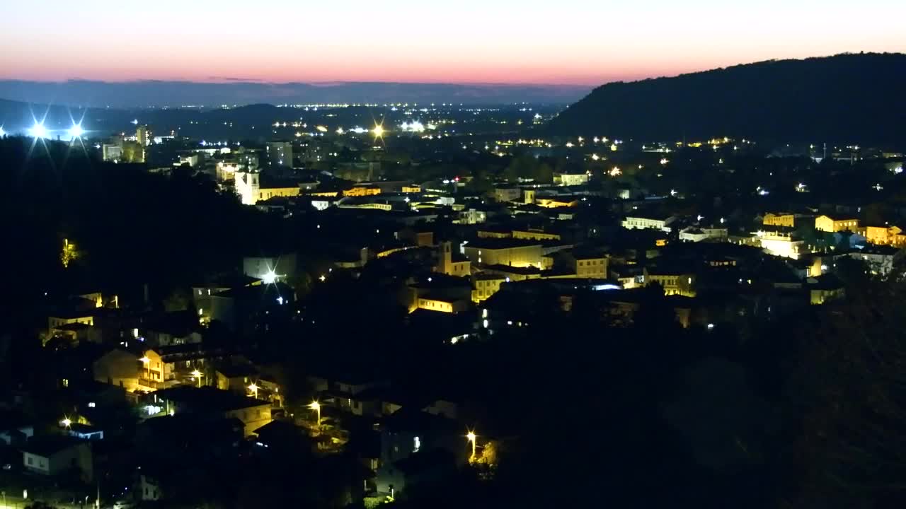 Nova Gorica et Gorizia : Vue Imprenable depuis le Monastère Franciscain de Kostanjevica