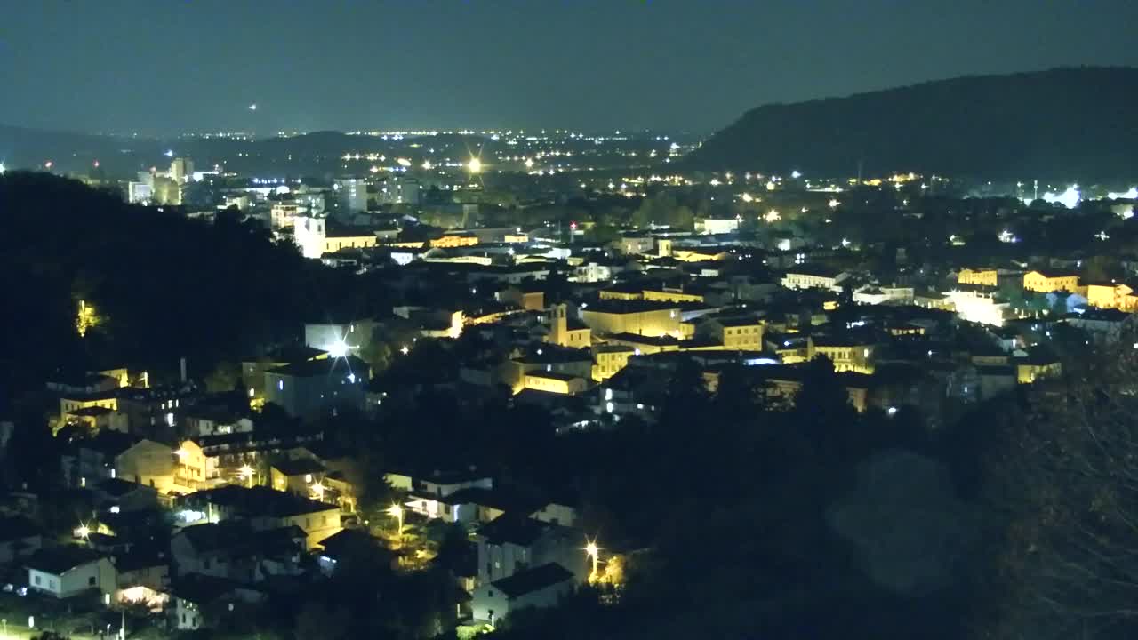 Nova Gorica in Gorica: Čudovit Razgled iz Frančiškanskega Samostana Kostanjevica