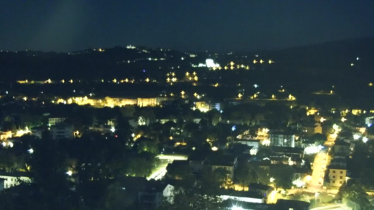 Nova Gorica in Gorica: Čudovit Razgled iz Frančiškanskega Samostana Kostanjevica