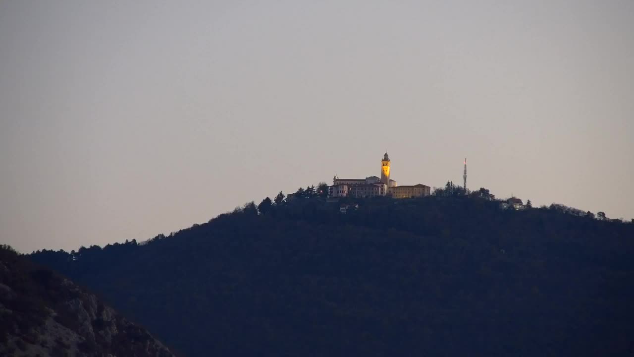 Nova Gorica in Gorica: Čudovit Razgled iz Frančiškanskega Samostana Kostanjevica