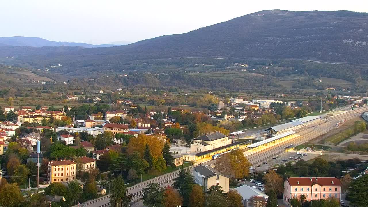 Nova Gorica in Gorica: Čudovit Razgled iz Frančiškanskega Samostana Kostanjevica