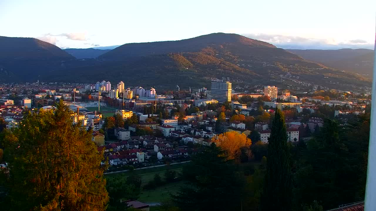 Nova Gorica in Gorica: Čudovit Razgled iz Frančiškanskega Samostana Kostanjevica