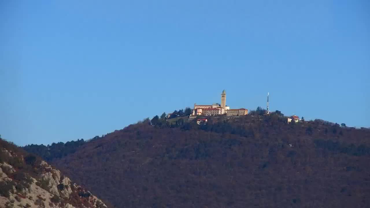 Nova Gorica in Gorica: Čudovit Razgled iz Frančiškanskega Samostana Kostanjevica