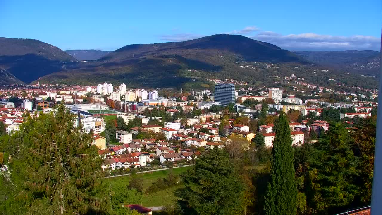 Nova Gorica i Gorica: Prekrasan Pogled iz Franjevačkog Samostana Kostanjevica