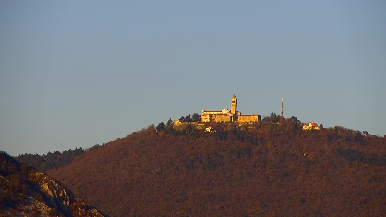 Nova Gorica et Gorizia : Vue Imprenable depuis le Monastère Franciscain de Kostanjevica