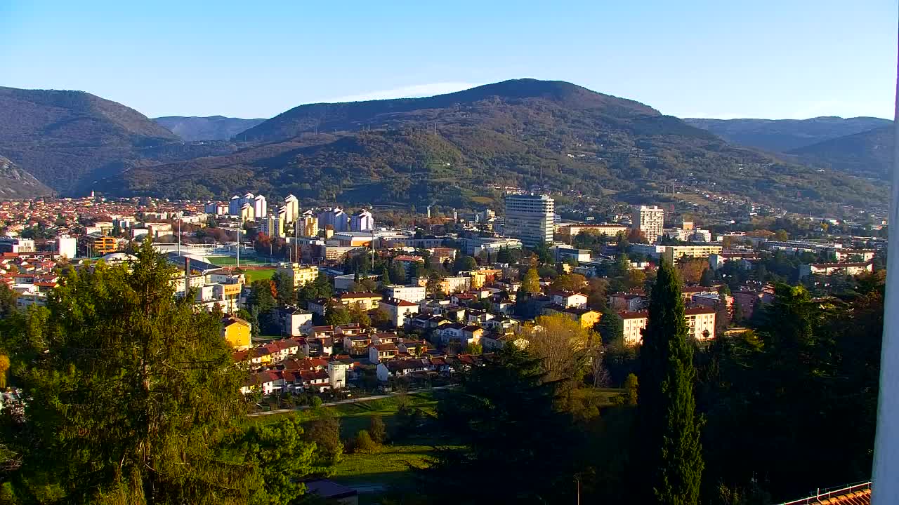 Nova Gorica et Gorizia : Vue Imprenable depuis le Monastère Franciscain de Kostanjevica