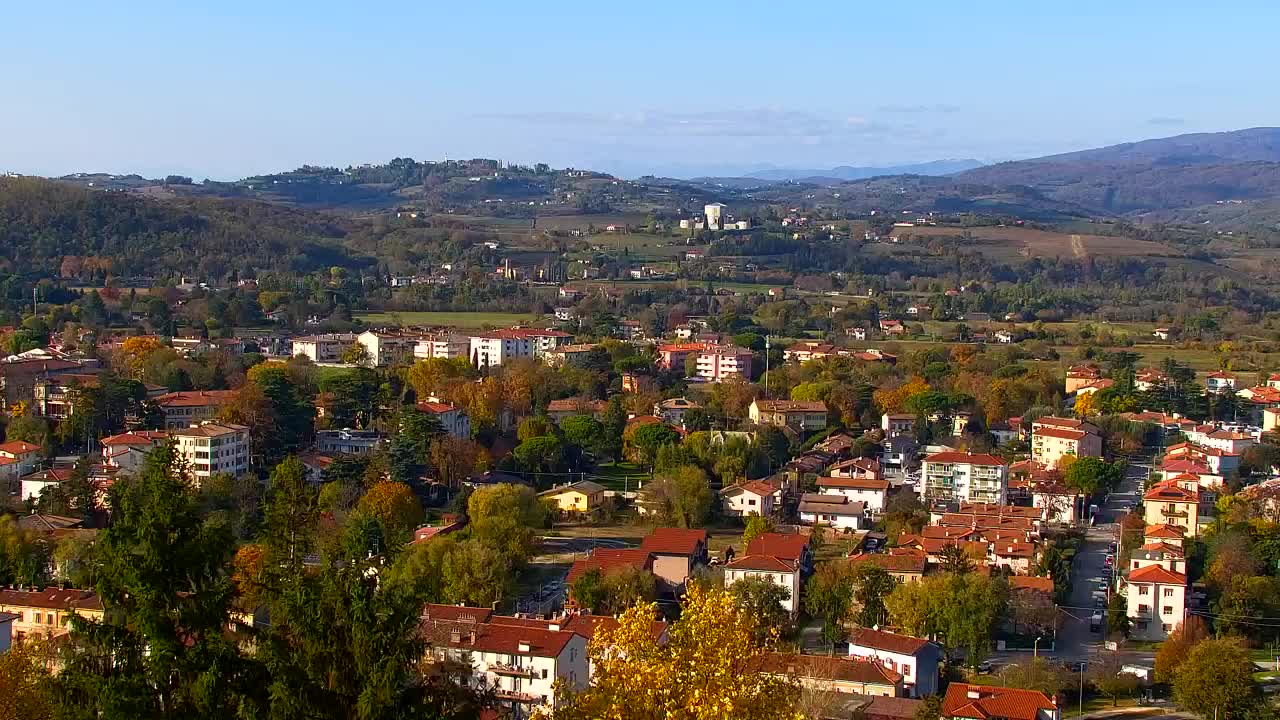 Nova Gorica et Gorizia : Vue Imprenable depuis le Monastère Franciscain de Kostanjevica