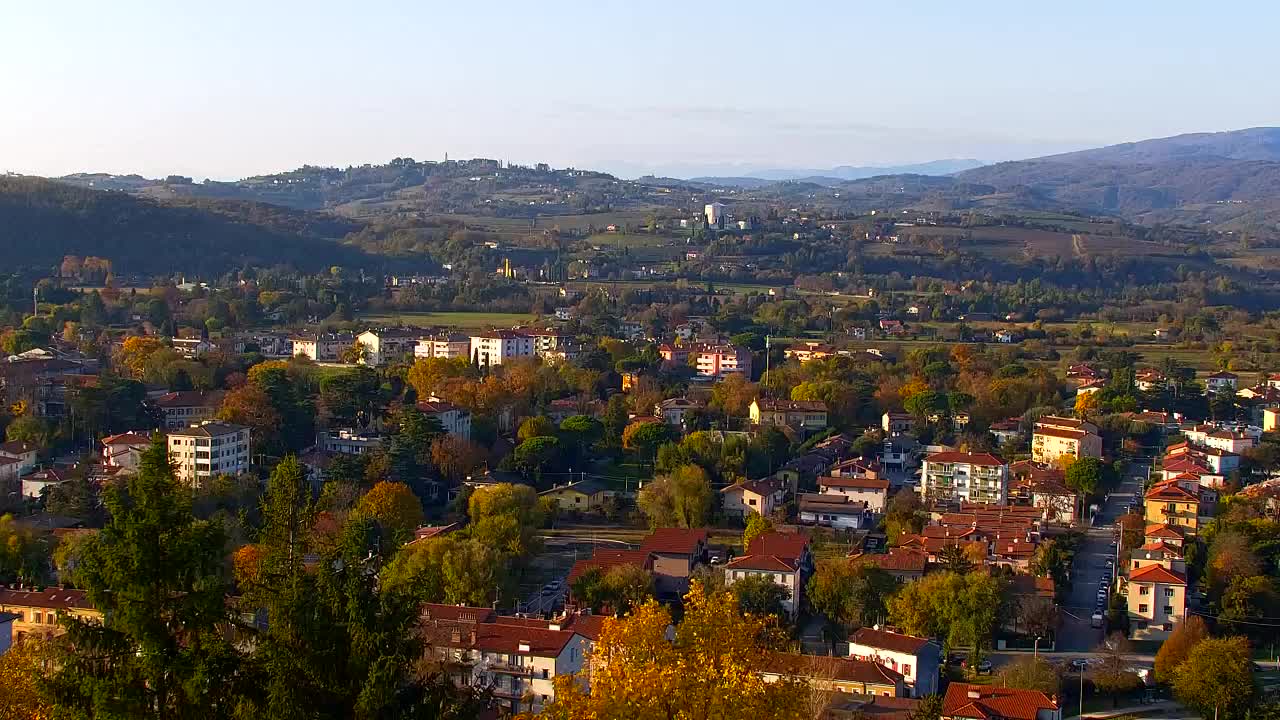 Nova Gorica et Gorizia : Vue Imprenable depuis le Monastère Franciscain de Kostanjevica