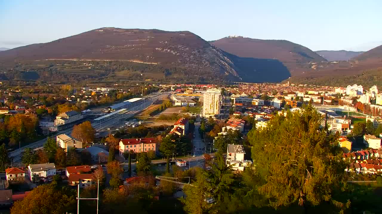 Nova Gorica in Gorica: Čudovit Razgled iz Frančiškanskega Samostana Kostanjevica