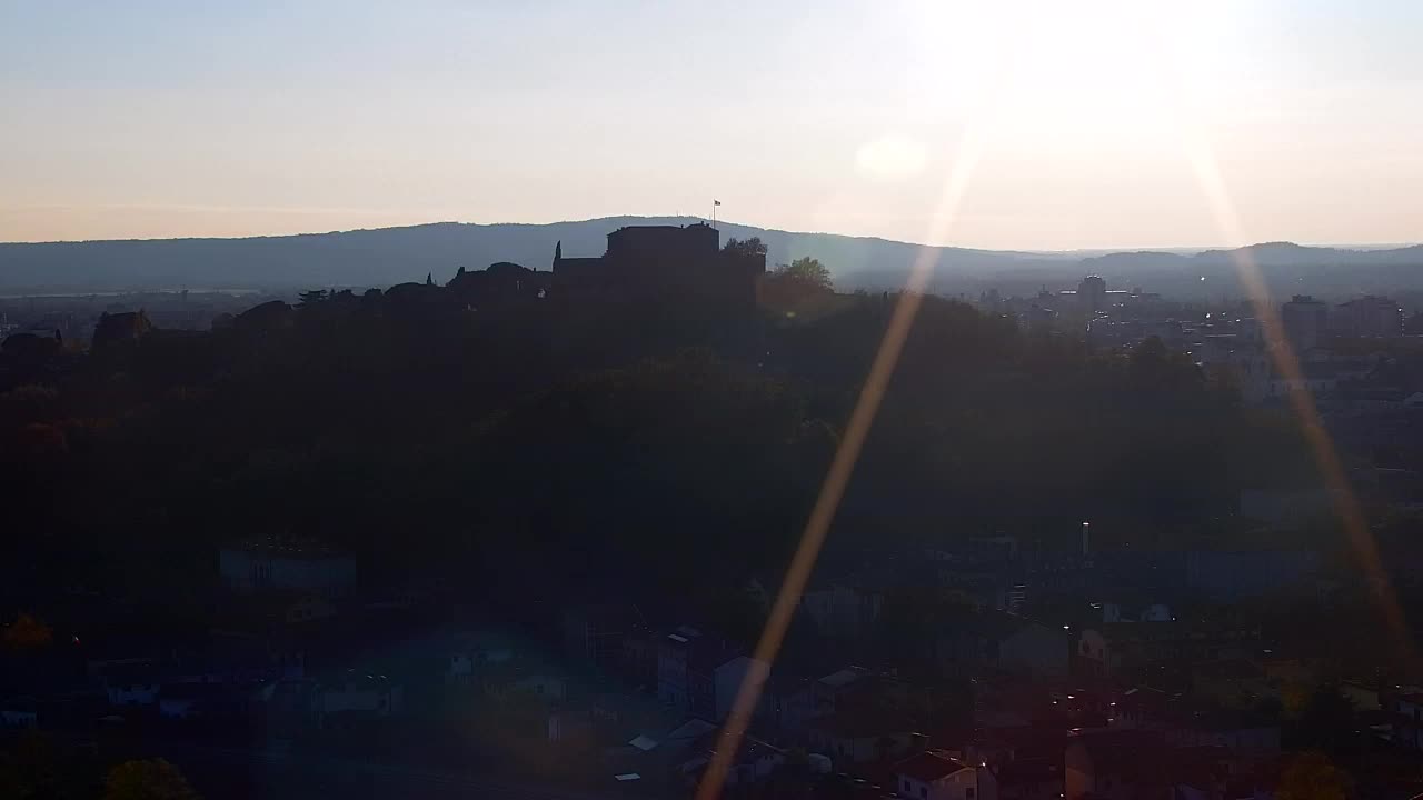 Nova Gorica et Gorizia : Vue Imprenable depuis le Monastère Franciscain de Kostanjevica