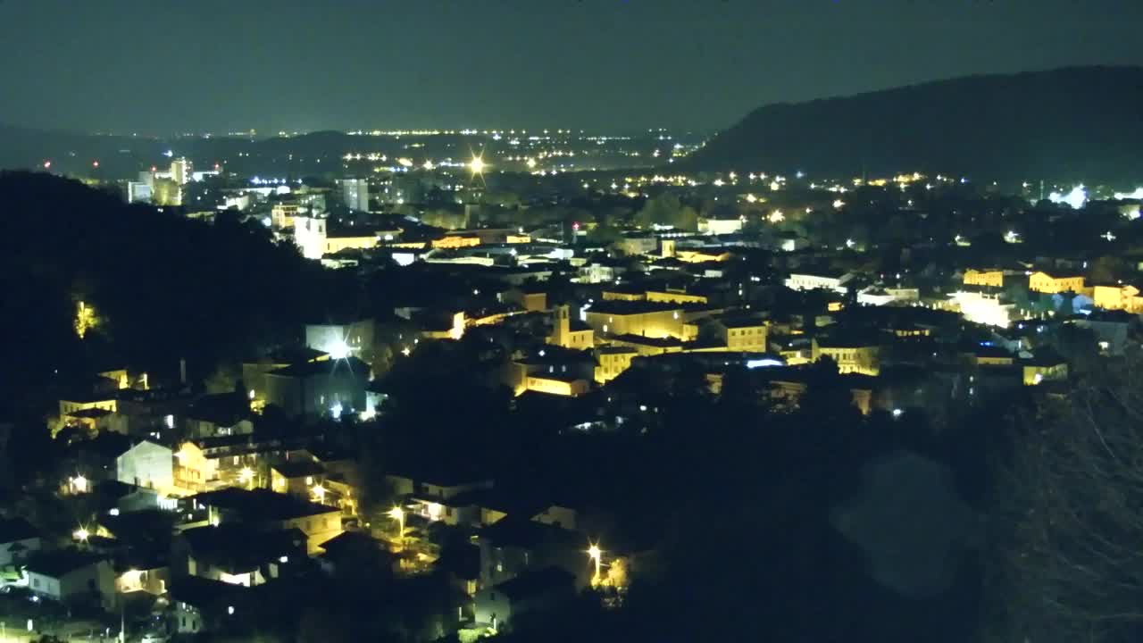 Nova Gorica in Gorica: Čudovit Razgled iz Frančiškanskega Samostana Kostanjevica