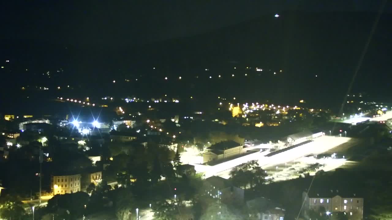 Nova Gorica i Gorica: Prekrasan Pogled iz Franjevačkog Samostana Kostanjevica