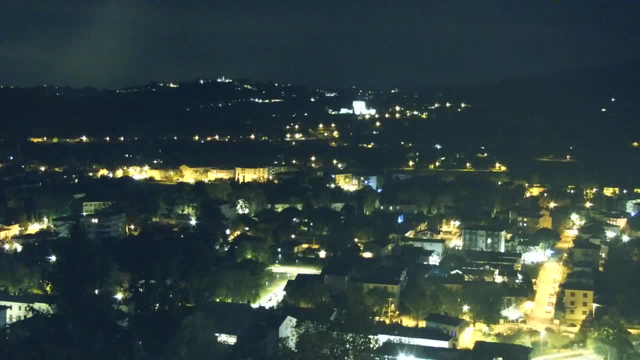 Nova Gorica i Gorica: Prekrasan Pogled iz Franjevačkog Samostana Kostanjevica