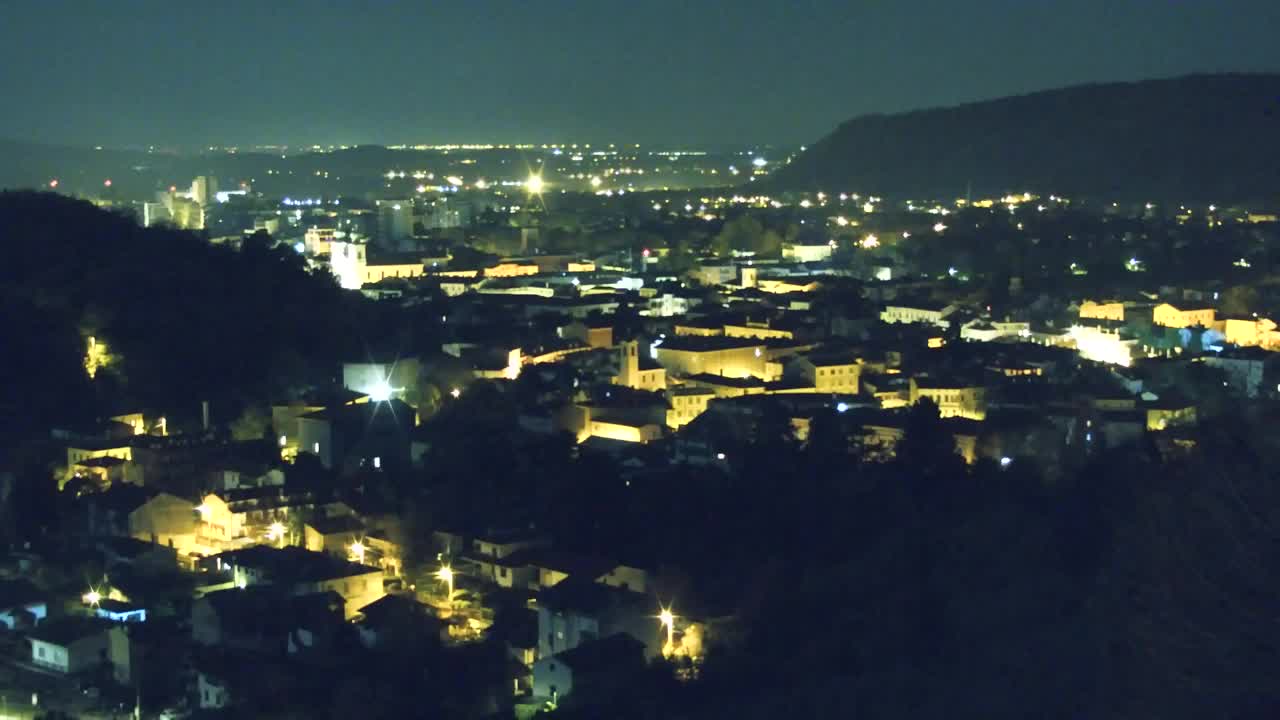 Nova Gorica in Gorica: Čudovit Razgled iz Frančiškanskega Samostana Kostanjevica