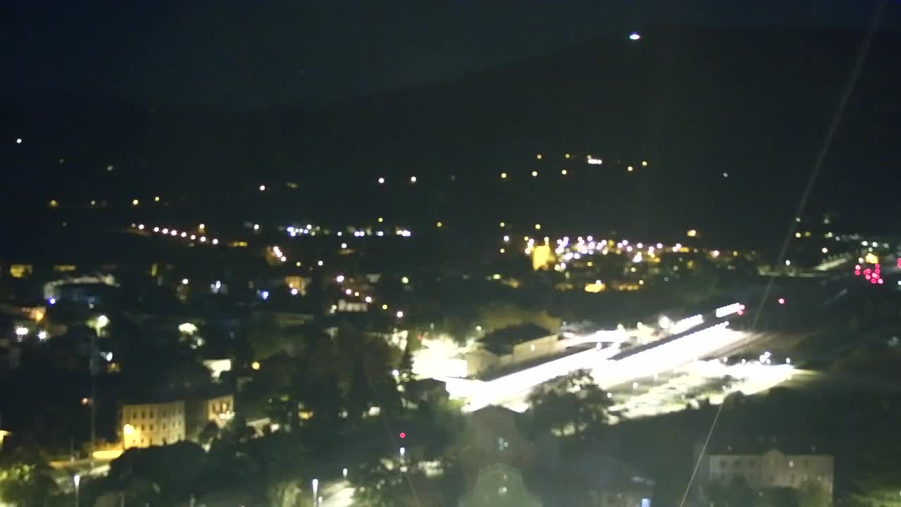 Nova Gorica in Gorica: Čudovit Razgled iz Frančiškanskega Samostana Kostanjevica