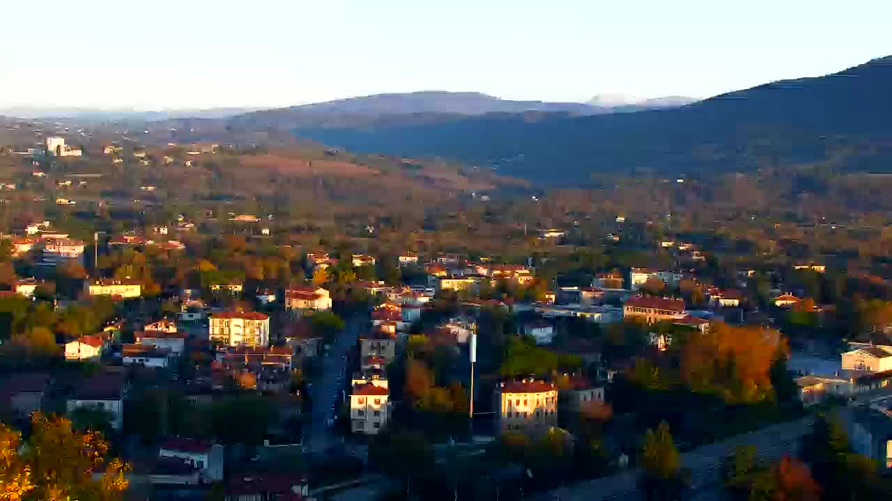 Nova Gorica in Gorica: Čudovit Razgled iz Frančiškanskega Samostana Kostanjevica