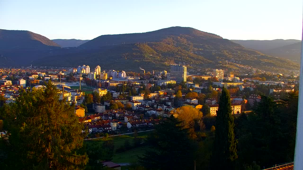 Nova Gorica in Gorica: Čudovit Razgled iz Frančiškanskega Samostana Kostanjevica