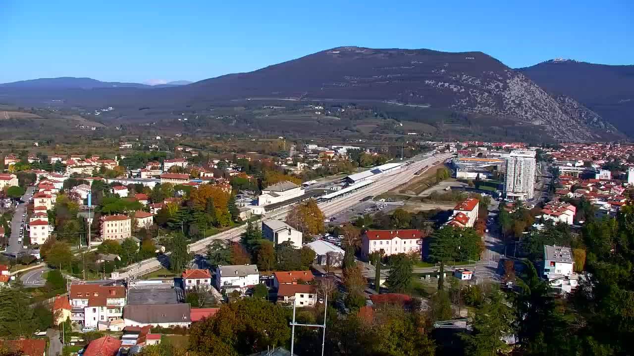 Nova Gorica in Gorica: Čudovit Razgled iz Frančiškanskega Samostana Kostanjevica