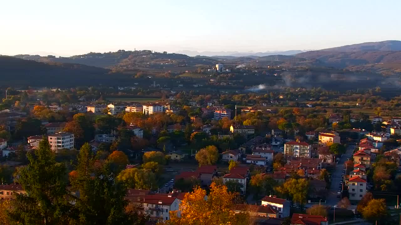 Nova Gorica in Gorica: Čudovit Razgled iz Frančiškanskega Samostana Kostanjevica