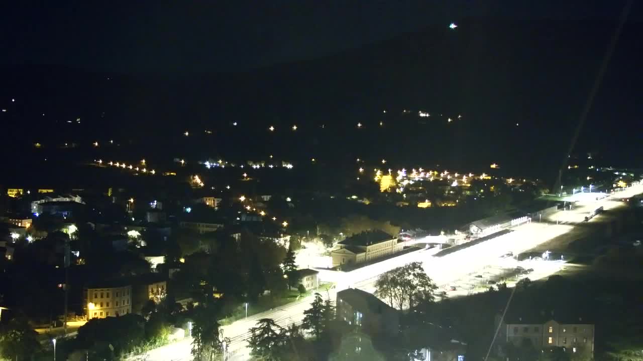 Nova Gorica in Gorica: Čudovit Razgled iz Frančiškanskega Samostana Kostanjevica