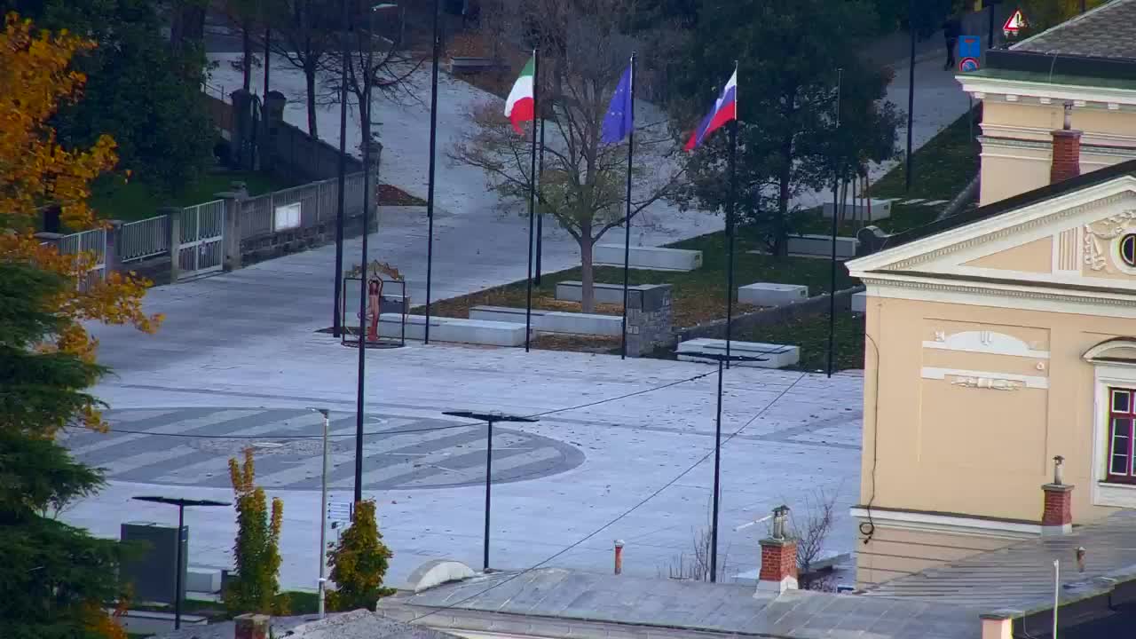 Nova Gorica in Gorica: Čudovit Razgled iz Frančiškanskega Samostana Kostanjevica