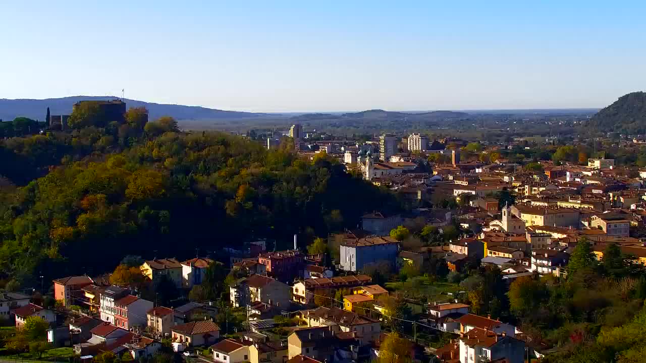 Nova Gorica et Gorizia : Vue Imprenable depuis le Monastère Franciscain de Kostanjevica