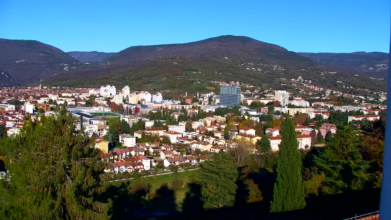 Nova Gorica i Gorica: Prekrasan Pogled iz Franjevačkog Samostana Kostanjevica