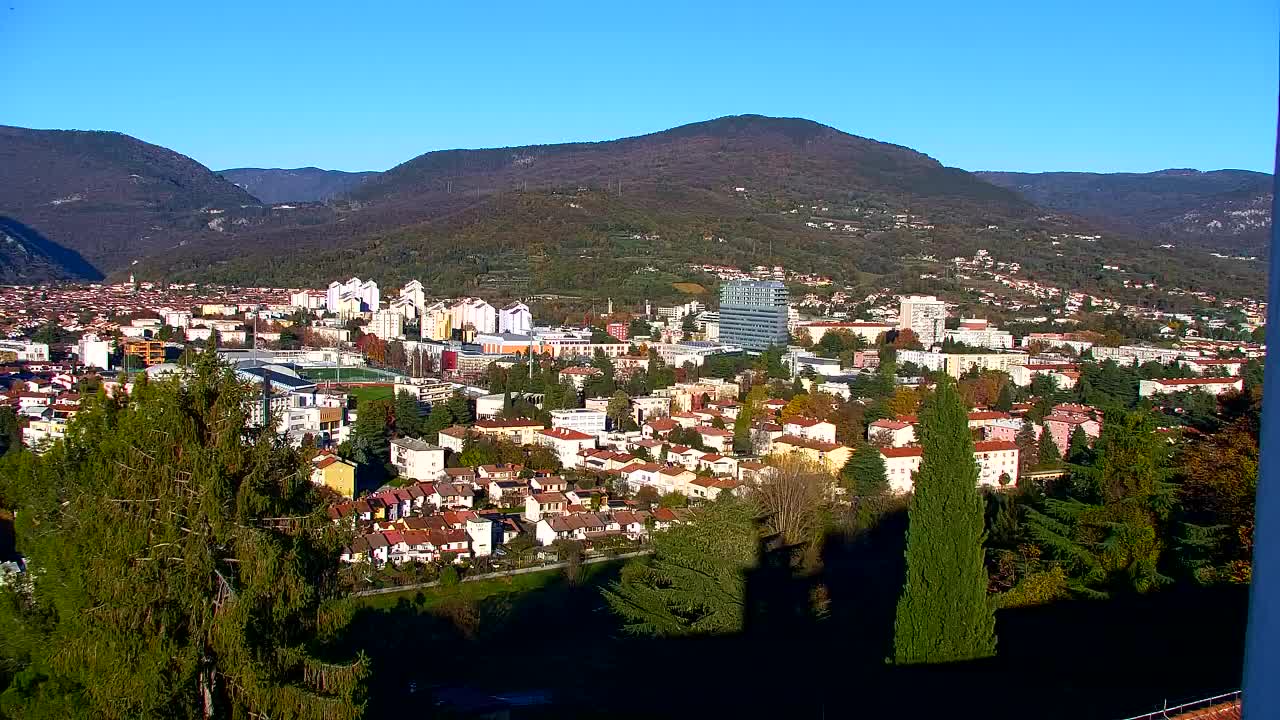 Nova Gorica i Gorica: Prekrasan Pogled iz Franjevačkog Samostana Kostanjevica