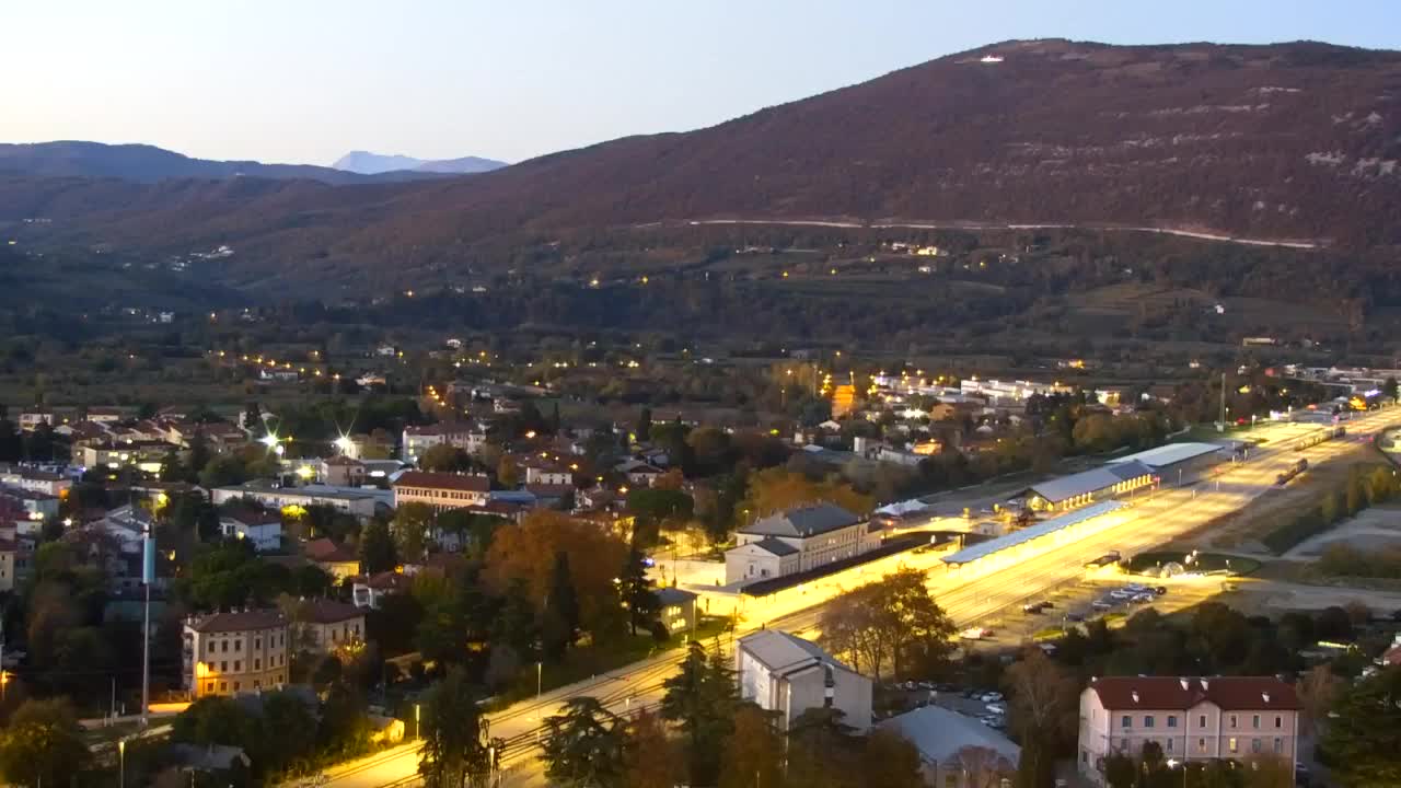Nova Gorica et Gorizia : Vue Imprenable depuis le Monastère Franciscain de Kostanjevica