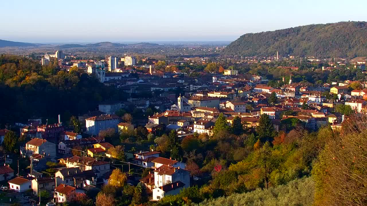 Nova Gorica in Gorica: Čudovit Razgled iz Frančiškanskega Samostana Kostanjevica