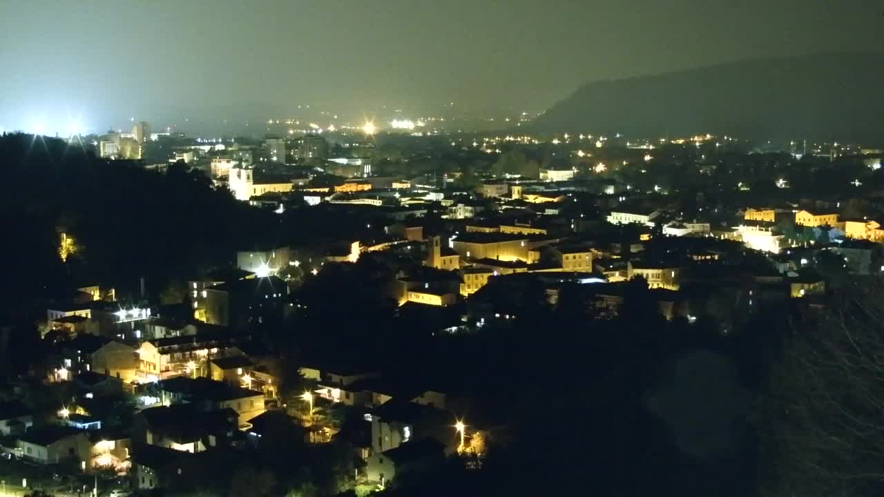 Nova Gorica i Gorica: Prekrasan Pogled iz Franjevačkog Samostana Kostanjevica