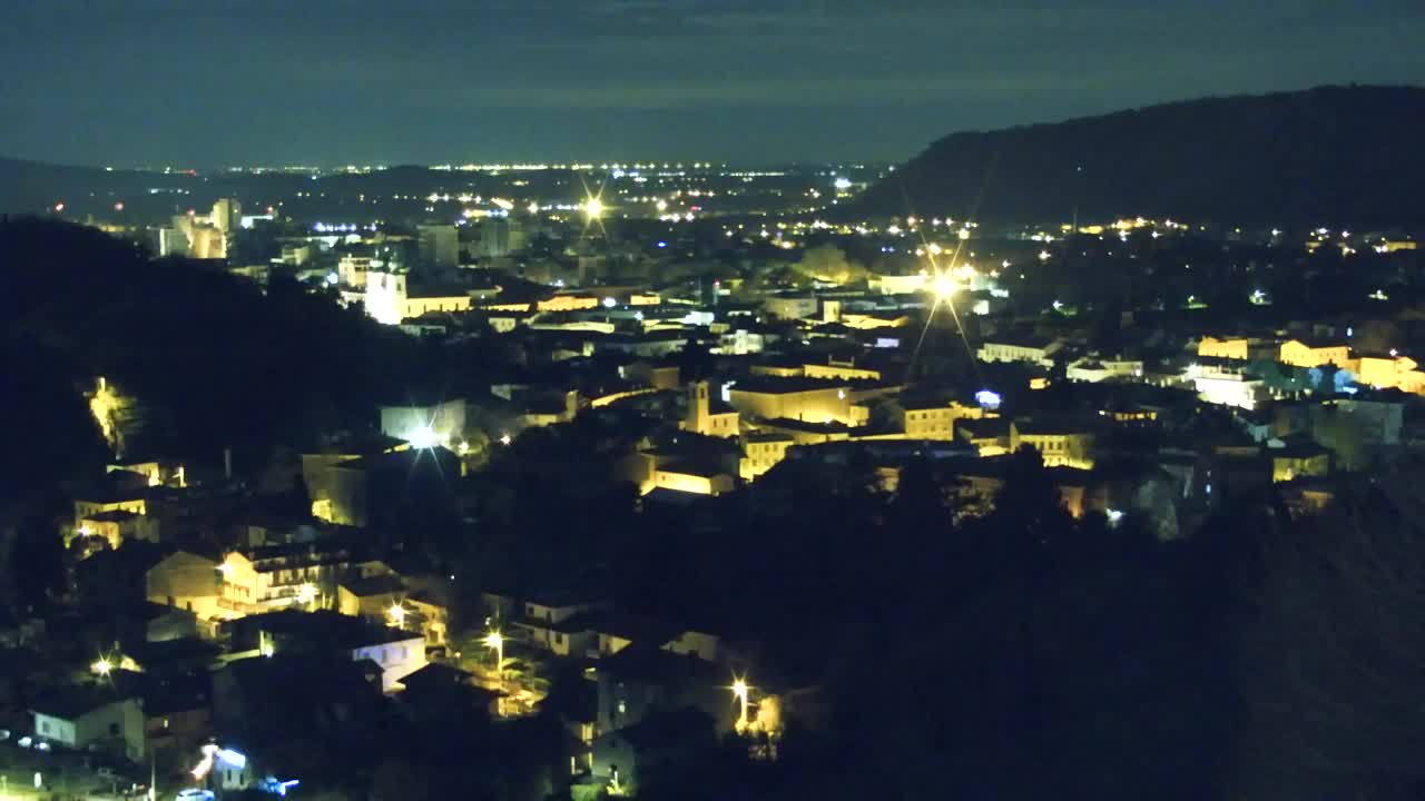 Nova Gorica in Gorica: Čudovit Razgled iz Frančiškanskega Samostana Kostanjevica