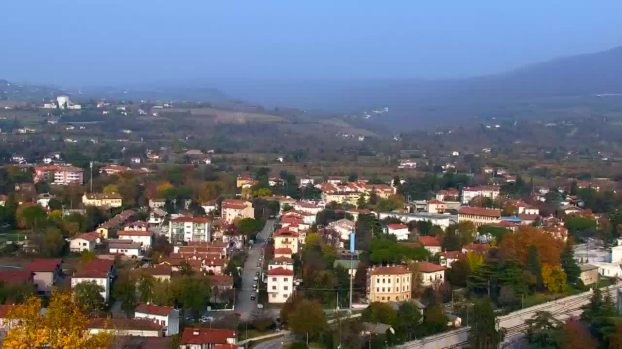 Nova Gorica et Gorizia : Vue Imprenable depuis le Monastère Franciscain de Kostanjevica