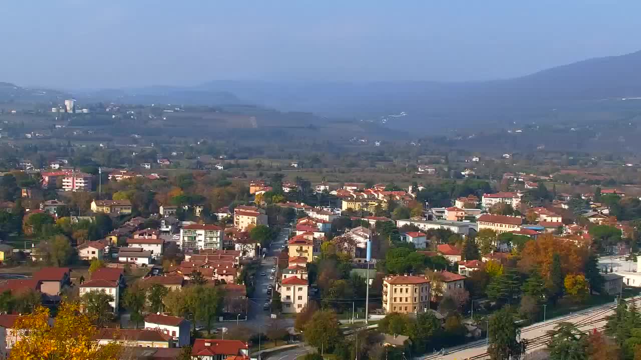 Nova Gorica i Gorica: Prekrasan Pogled iz Franjevačkog Samostana Kostanjevica