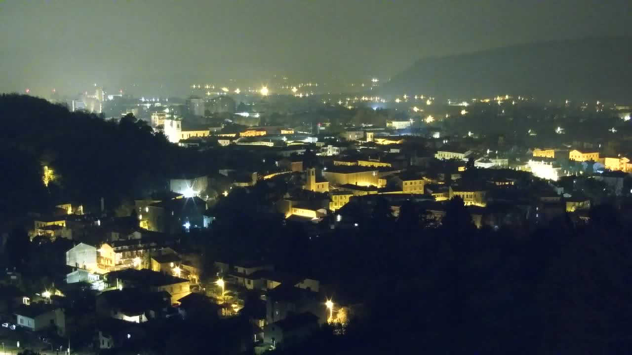 Nova Gorica in Gorica: Čudovit Razgled iz Frančiškanskega Samostana Kostanjevica