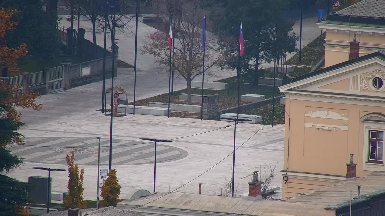 Nova Gorica i Gorica: Prekrasan Pogled iz Franjevačkog Samostana Kostanjevica