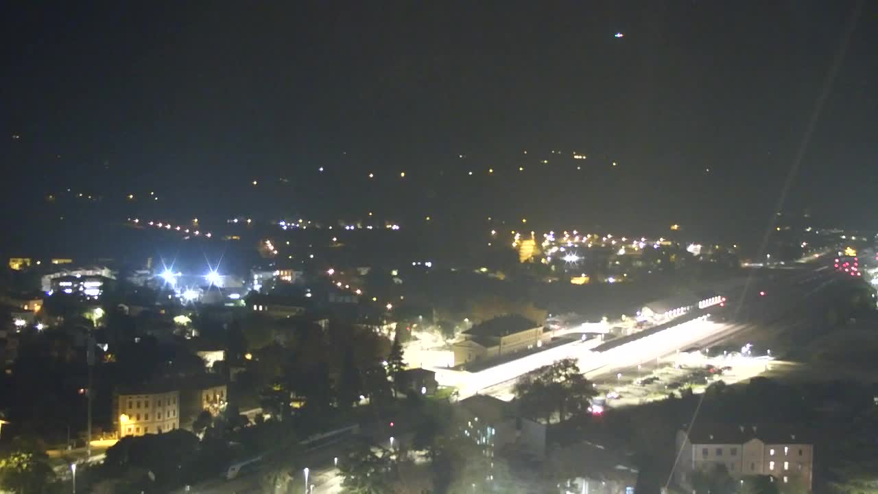 Nova Gorica in Gorica: Čudovit Razgled iz Frančiškanskega Samostana Kostanjevica